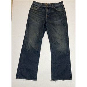 Vintage Bullhead Jeans Size 33x32 Blue Baggy Loose Fit Wide Leg Y2K